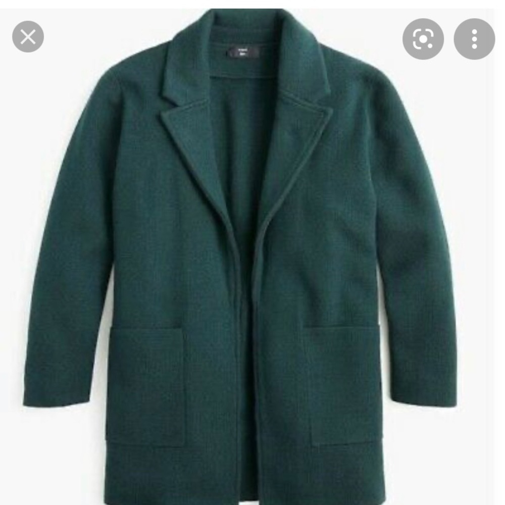 J. Crew sweater blazer